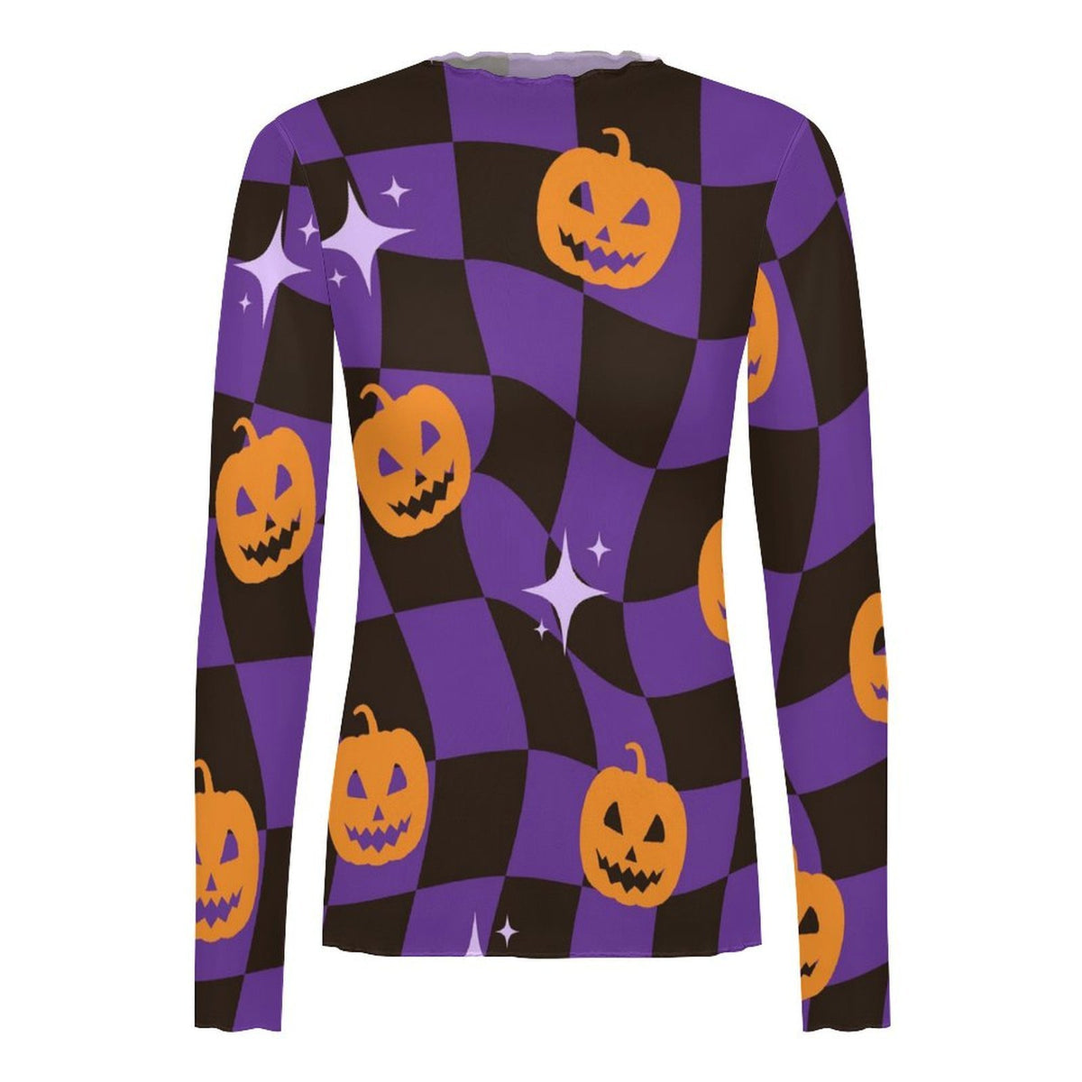 Playful nurse Halloween mesh top outfit view