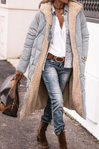 Avery Reversible Long Hooded Puffer Coat – product view 18