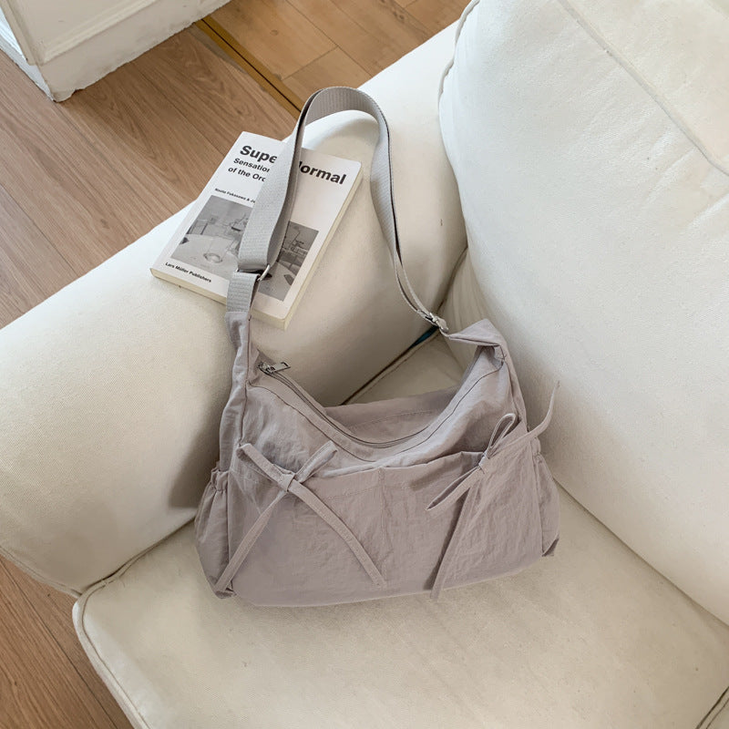 Nari Ruched Cloud Hobo Shoulder Bag - product detail 24