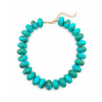 Geometric Acrylic Beaded Choker Necklace