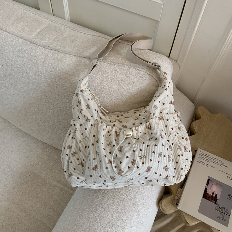 Nari Ruched Cloud Hobo Shoulder Bag - product detail 1