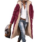 Avery Reversible Long Hooded Puffer Coat – product view 2