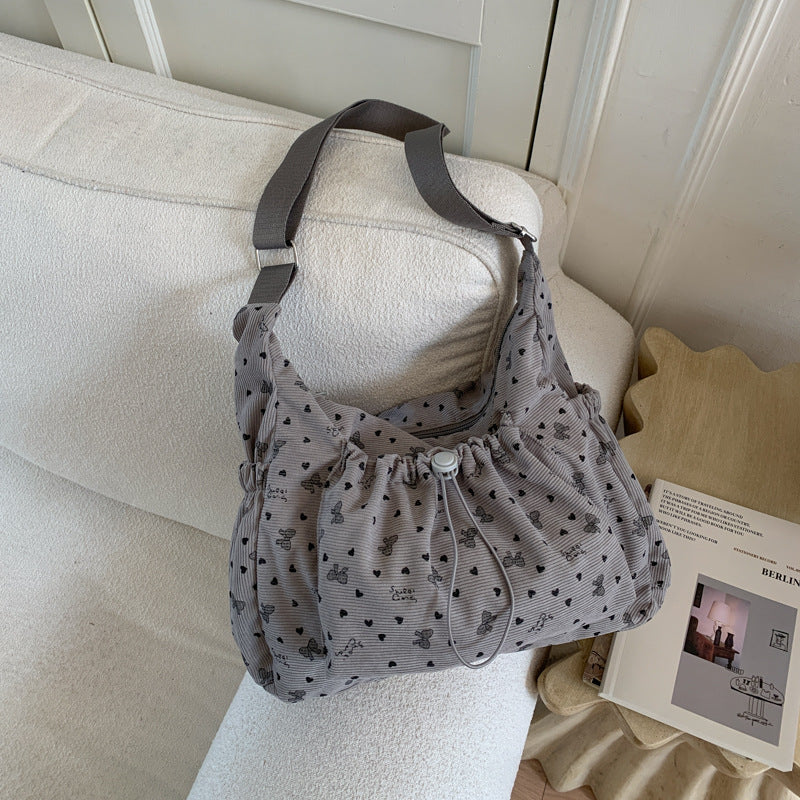 Nari Ruched Cloud Hobo Shoulder Bag - product detail 2