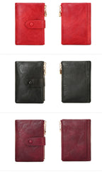 Elara Compact Tri-Fold Double-Zip Wallet product detail 41
