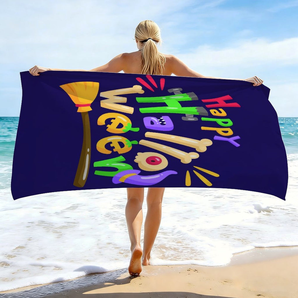 Personalised Photo Beach Towel – Create Your Own Happy Summer Style