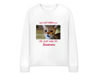 Personalized Cat Mom Photo Sweatshirt – Custom Pet Name Pullover