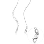 Personalized double heart necklace detail 5