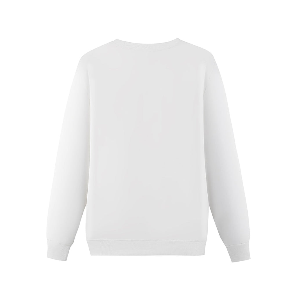 Personalized cat mom photo sweatshirt white product view 8